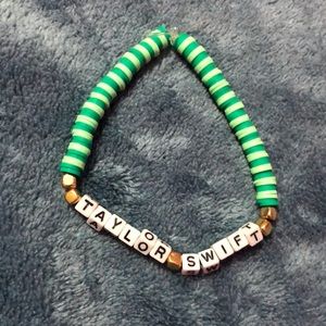 Handmade Taylor swift/debute album bracelet